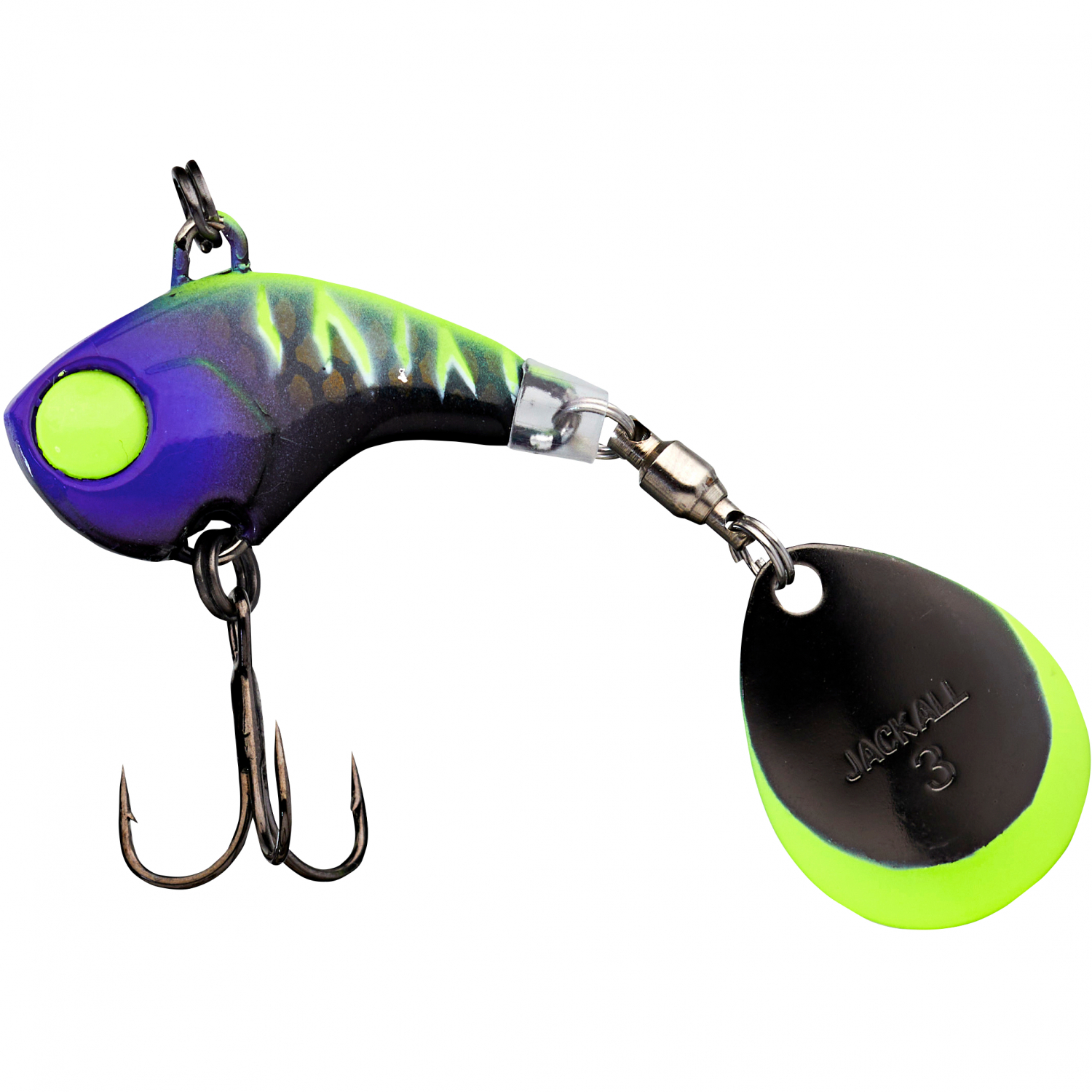 Illex Tail Spinner Deracoup (Night Shade Tiger)