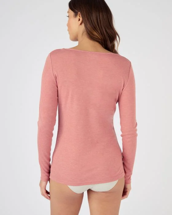 T-shirt manches longues Essential, 20% laine
