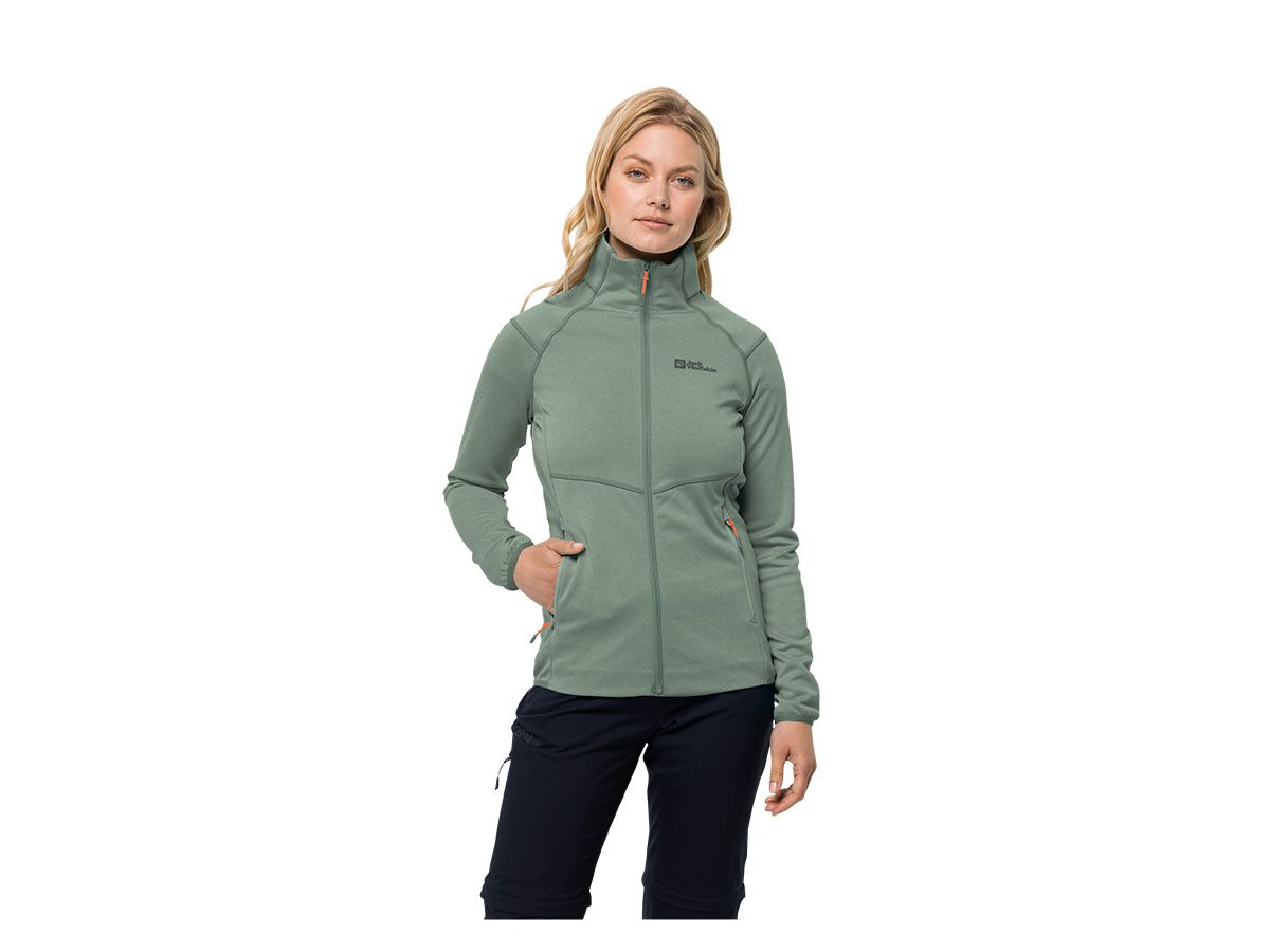 Jack Wolfskin Fortberg FZ Picnic Green Damen Jacke