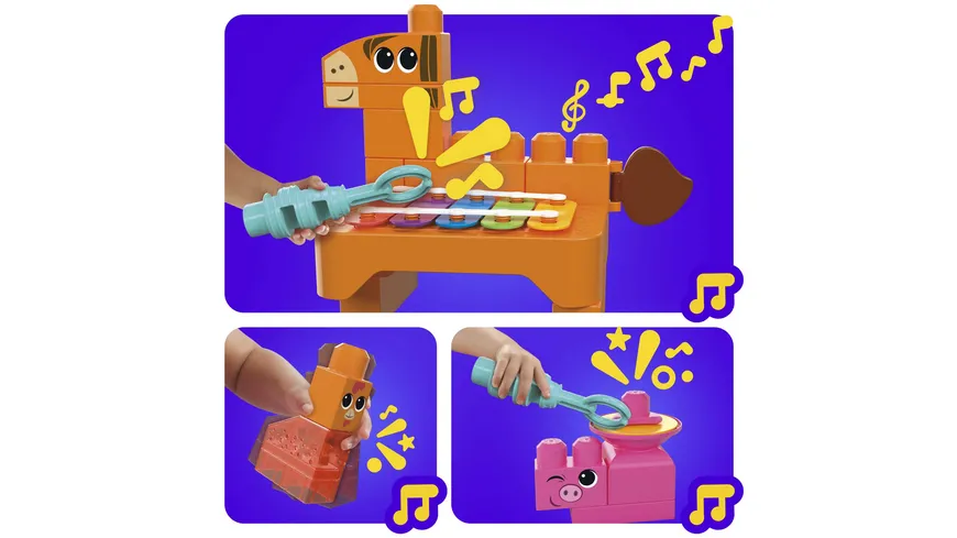 MEGA BLOKS Musikspaß Bauernhoftiere