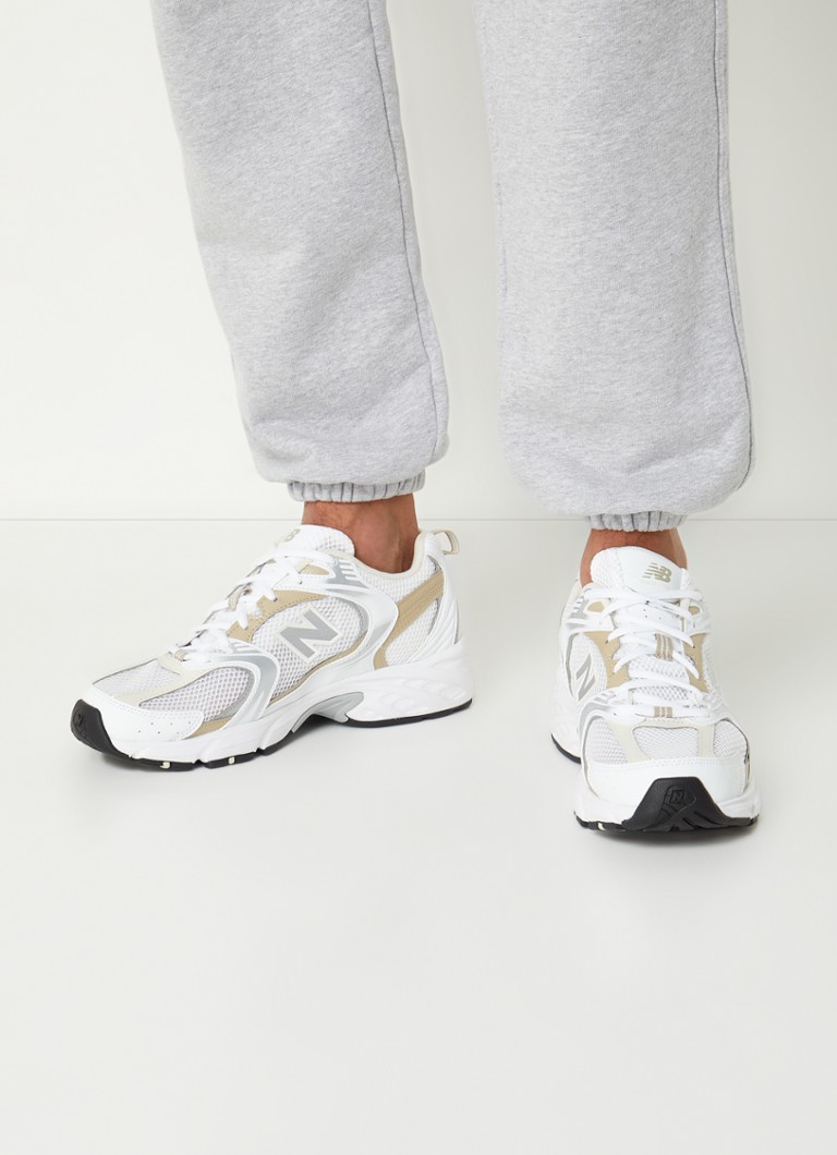Αθλητικό παπούτσι New Balance 530 mesh με δερμάτινες λεπτομέρειες