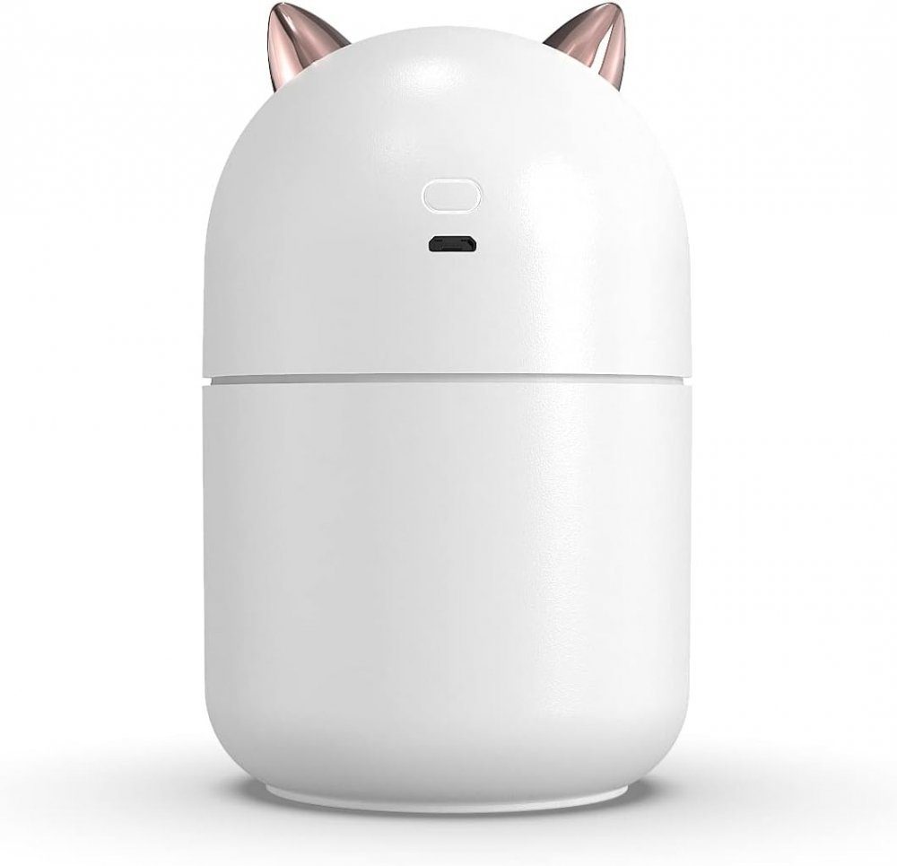 MOUTEN Diffuser Tragbarer kleiner Luftbefeuchter, 300 ml Mini Cool Mist