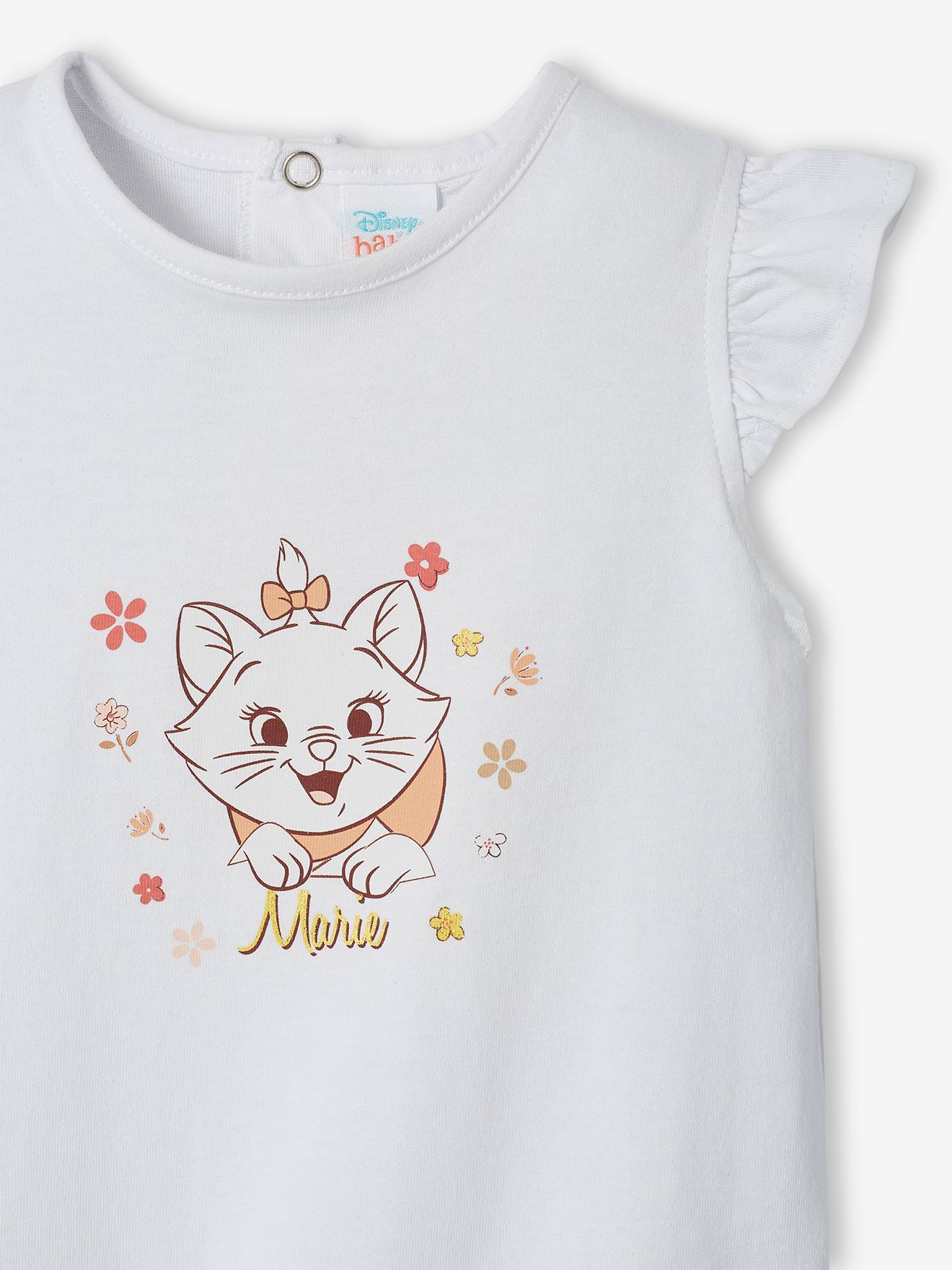Disney 2er-Pack Baby Kurzoveralls Disney ARISTOCATS MARIE - pfirsich