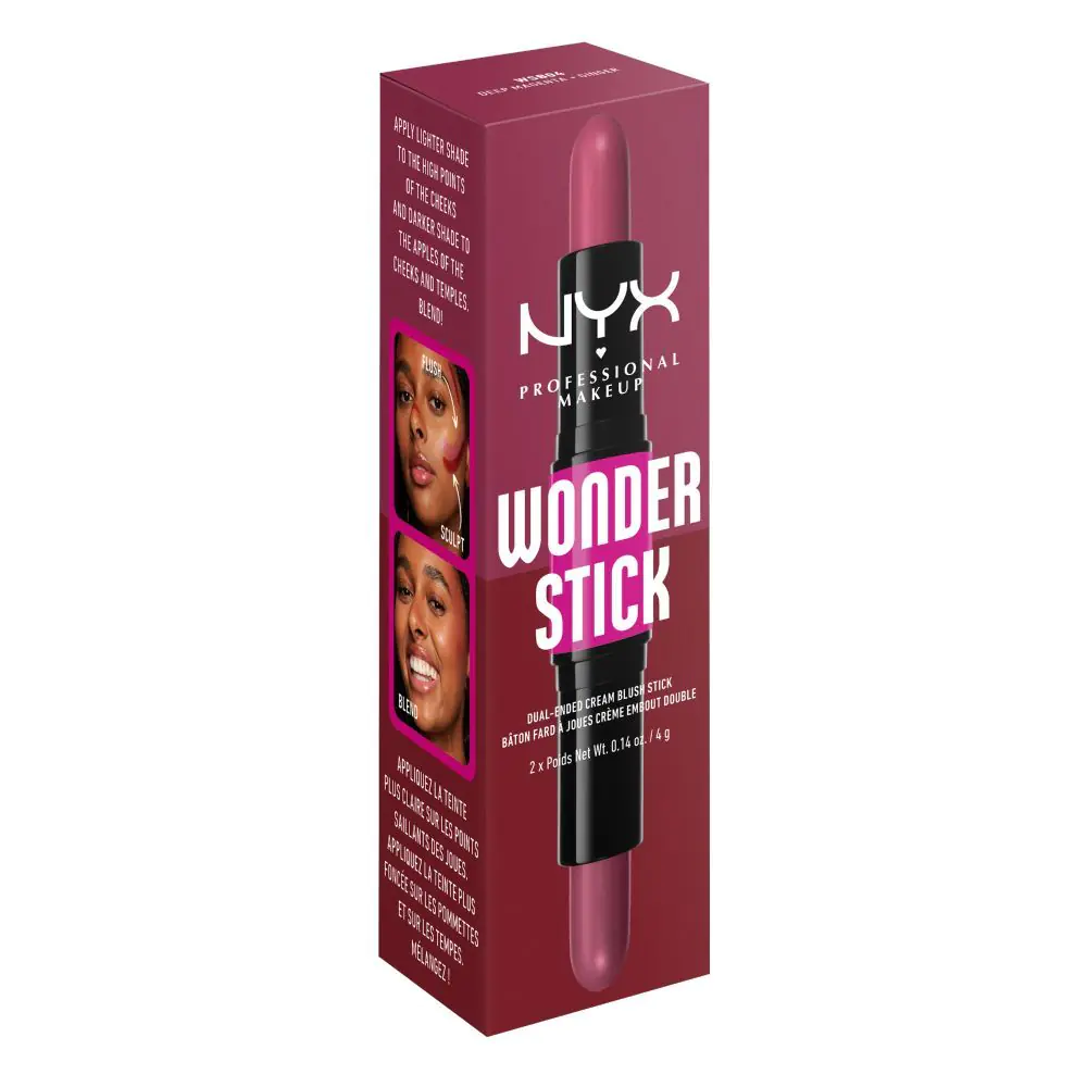 NYX Wonder Stick Cream Blush Dyb Magenta + Ingefær