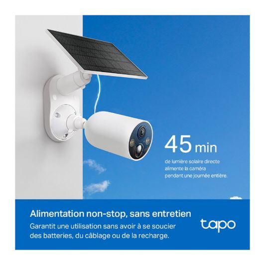 Beveiligingscamera-pakket TAPO TC82   zonnepaneel
