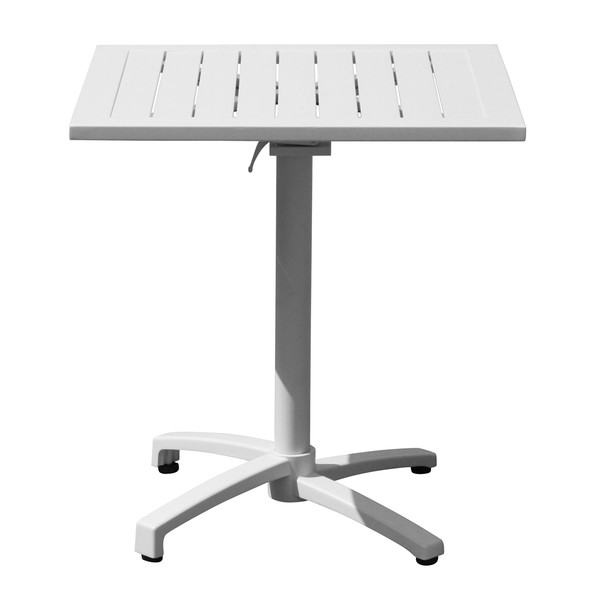 Grasekamp Klapptisch Sol aus pulverbeschichtetem Aluminium - Weiß