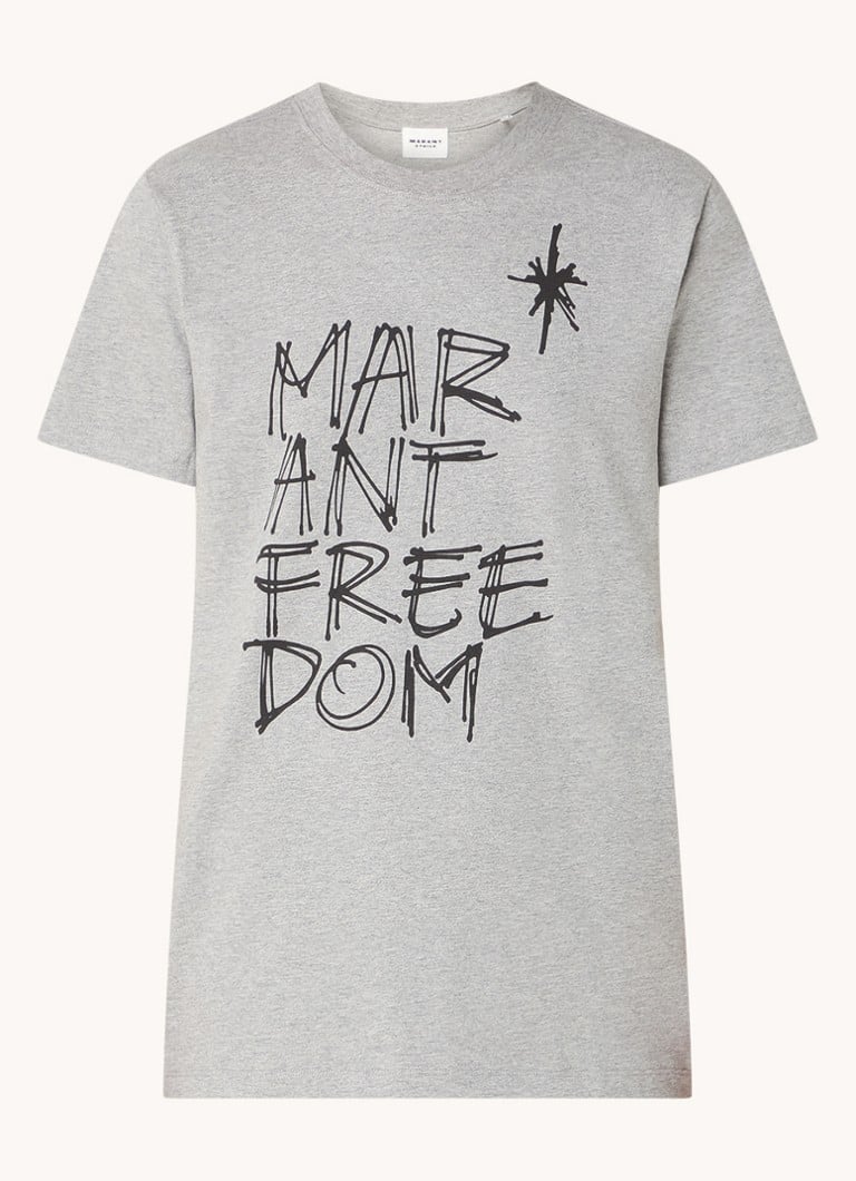 T-shirt stampata Isabel Marant Zoeline Freedom