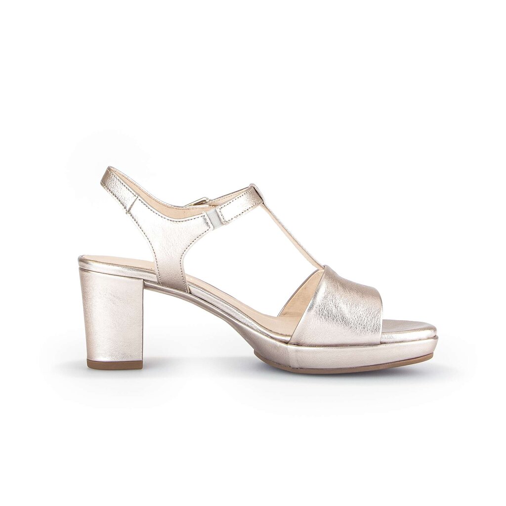 Gabor comfort Riemchensandale gold