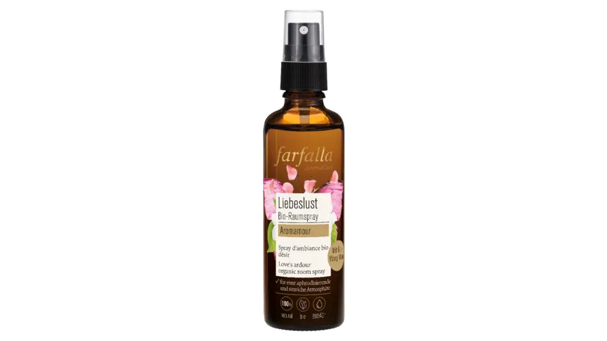Farfalla Aromamour Liebeslust Bio Raumspray 75 ml