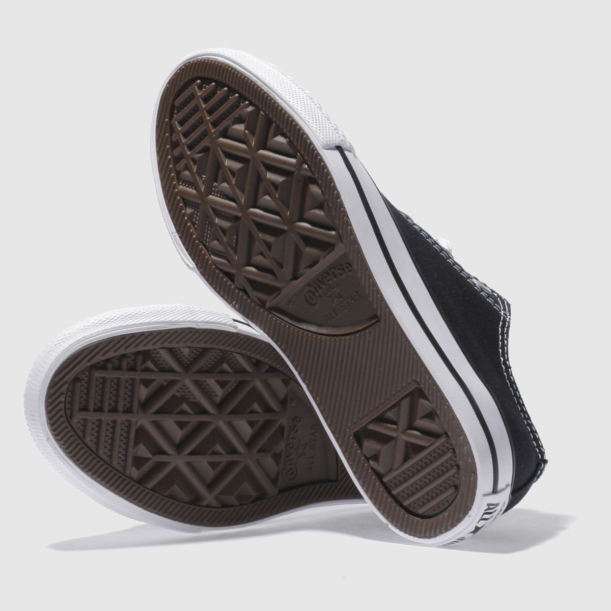 Converse svarta All Star Low Junior-sneakers