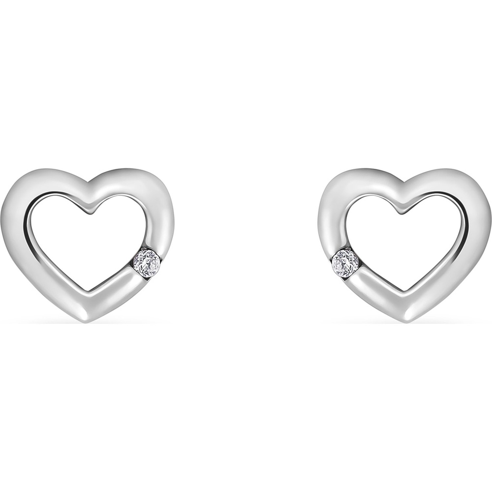 FAVS Boucles d'oreilles à fermoir à poussette 925 Argent Boucles d'oreilles