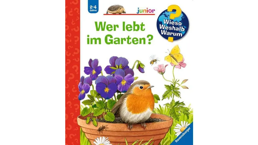 Ravensburger - Wieso? Weshalb? Warum? junior: Wer lebt im Garten?, Band 49