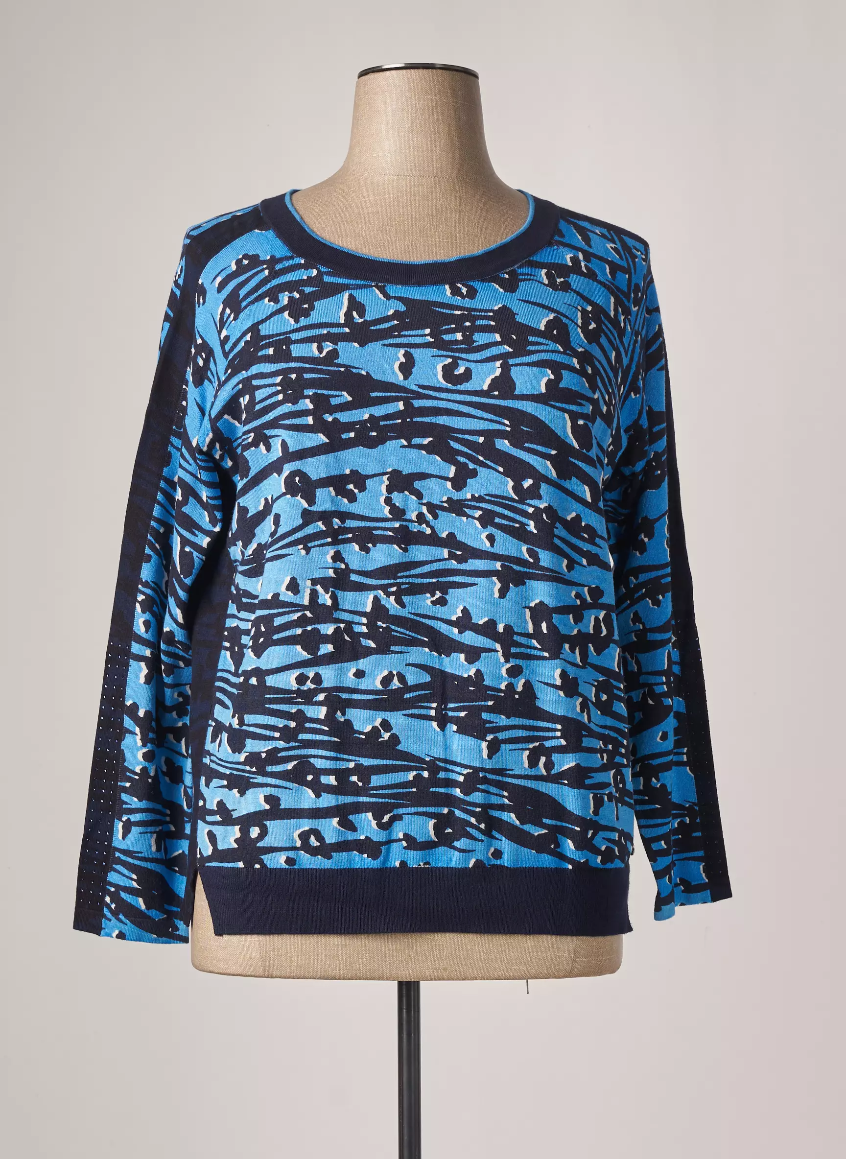 Hajo Pulls Femme couleur bleu