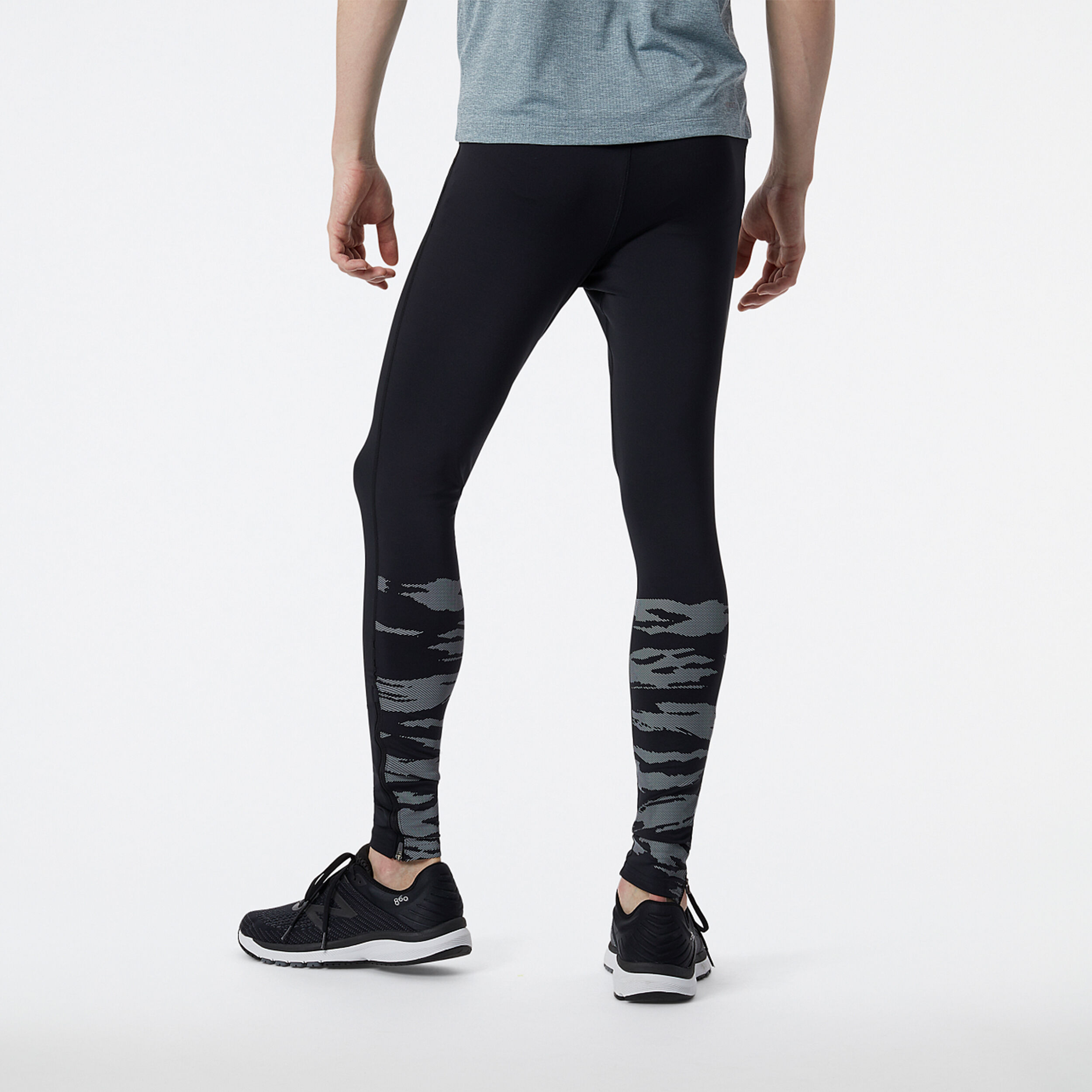 Printed Accelerate Tight Herren - Schwarz