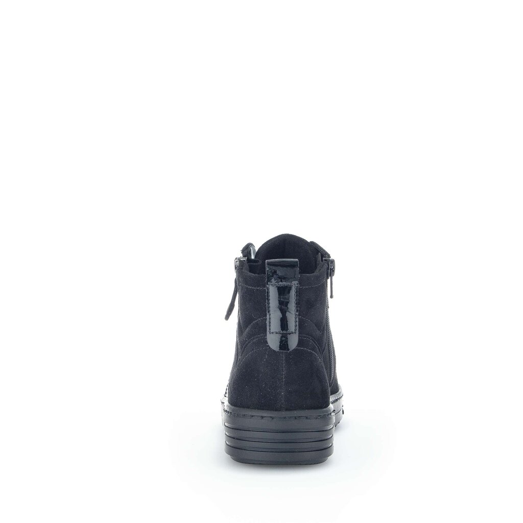 Gabor fashion Schnürstiefelette schwarz