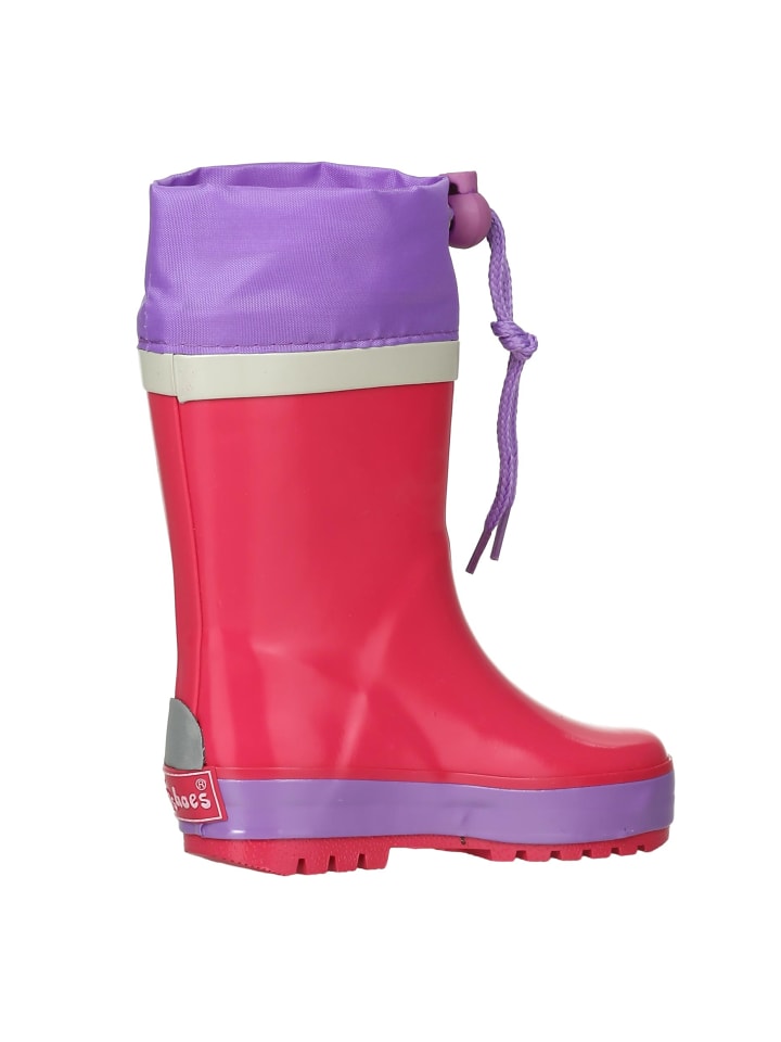 Playshoes Gummistiefel Glückskäfer in Pink günstig kaufen