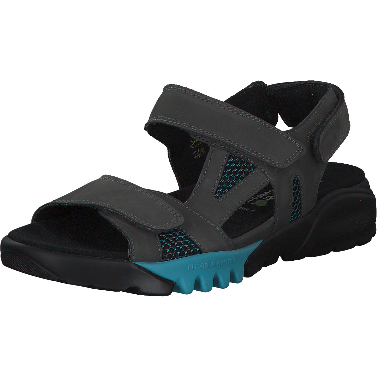 Waldläufer Kalmit 745002, Klassische Sandalen, Damen, Blau