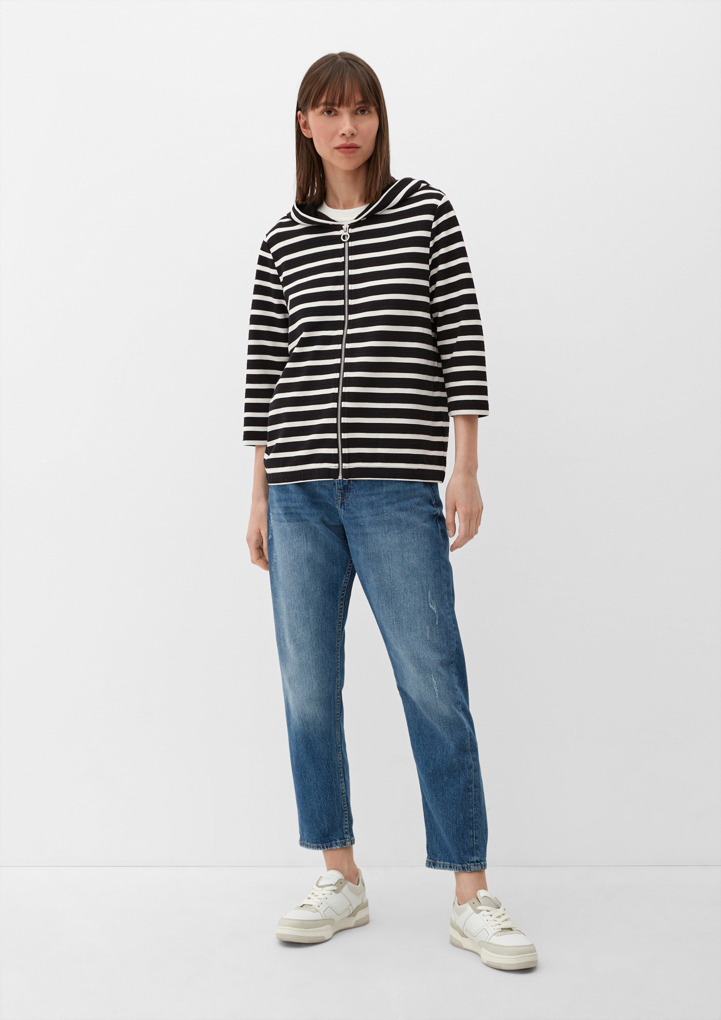 Hoodie mit Streifenmuster  2129801-99G2