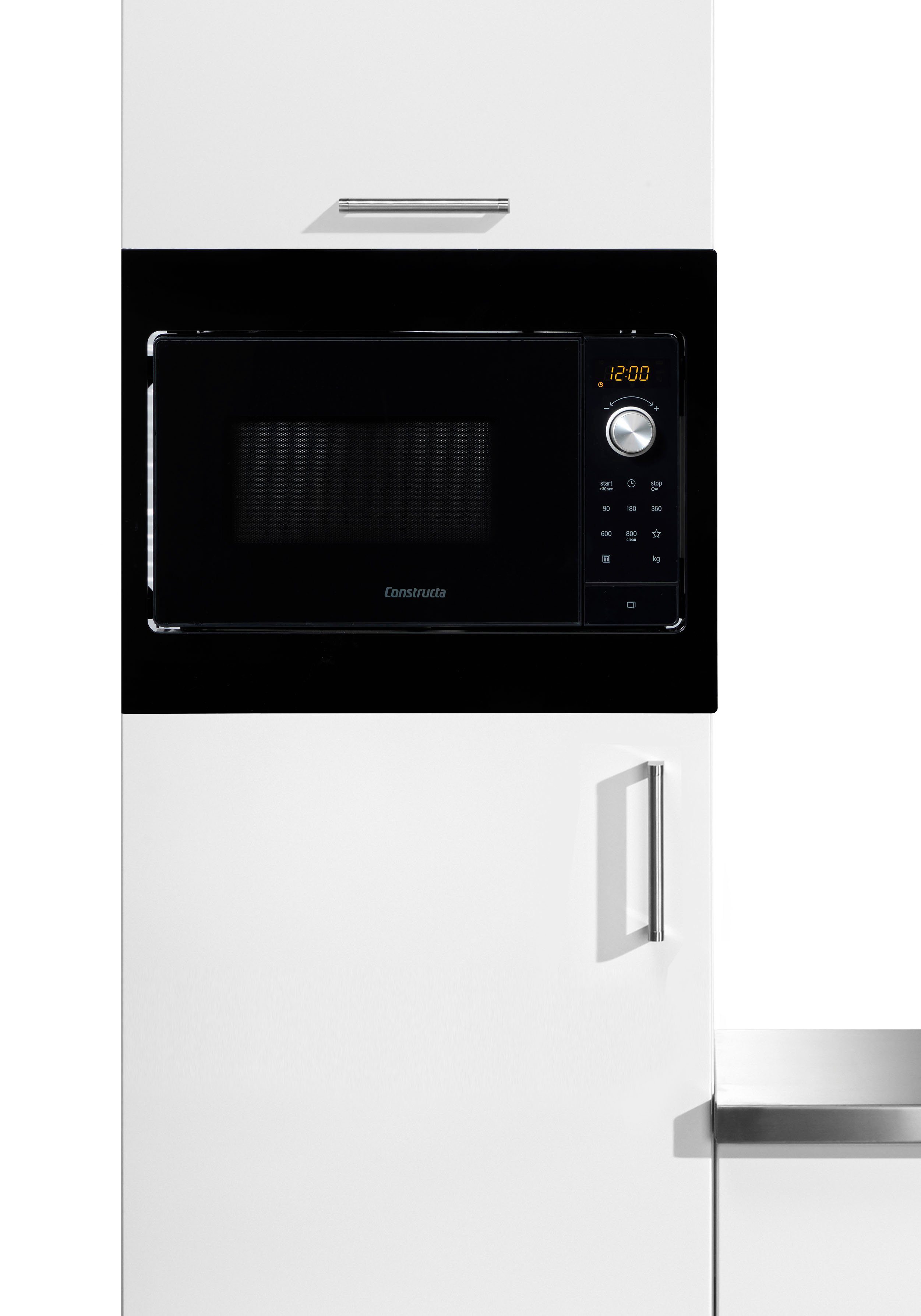 Constructa Einbau-Mikrowelle CC1P91255, Mikrowelle, 20 l
