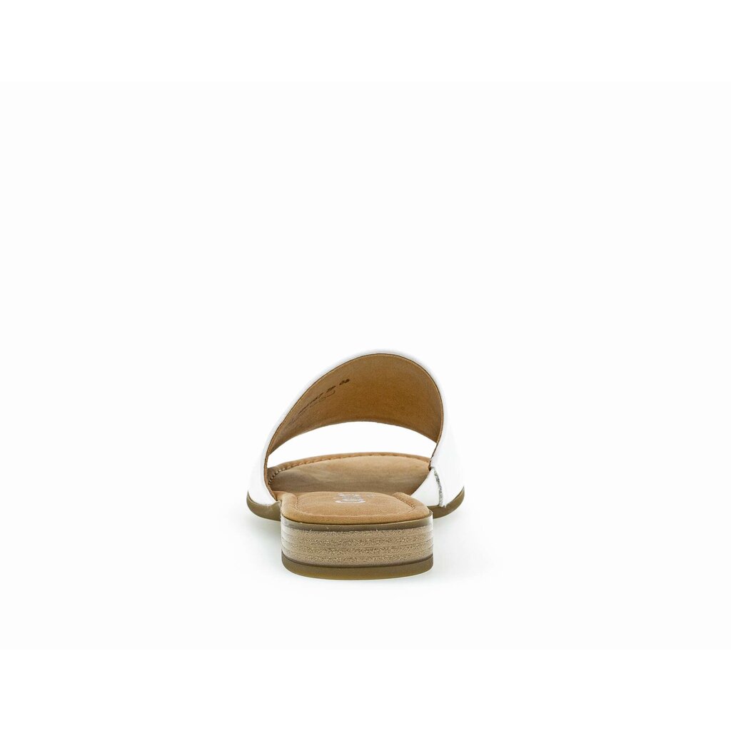 Gabor comfort Pantolette weiß