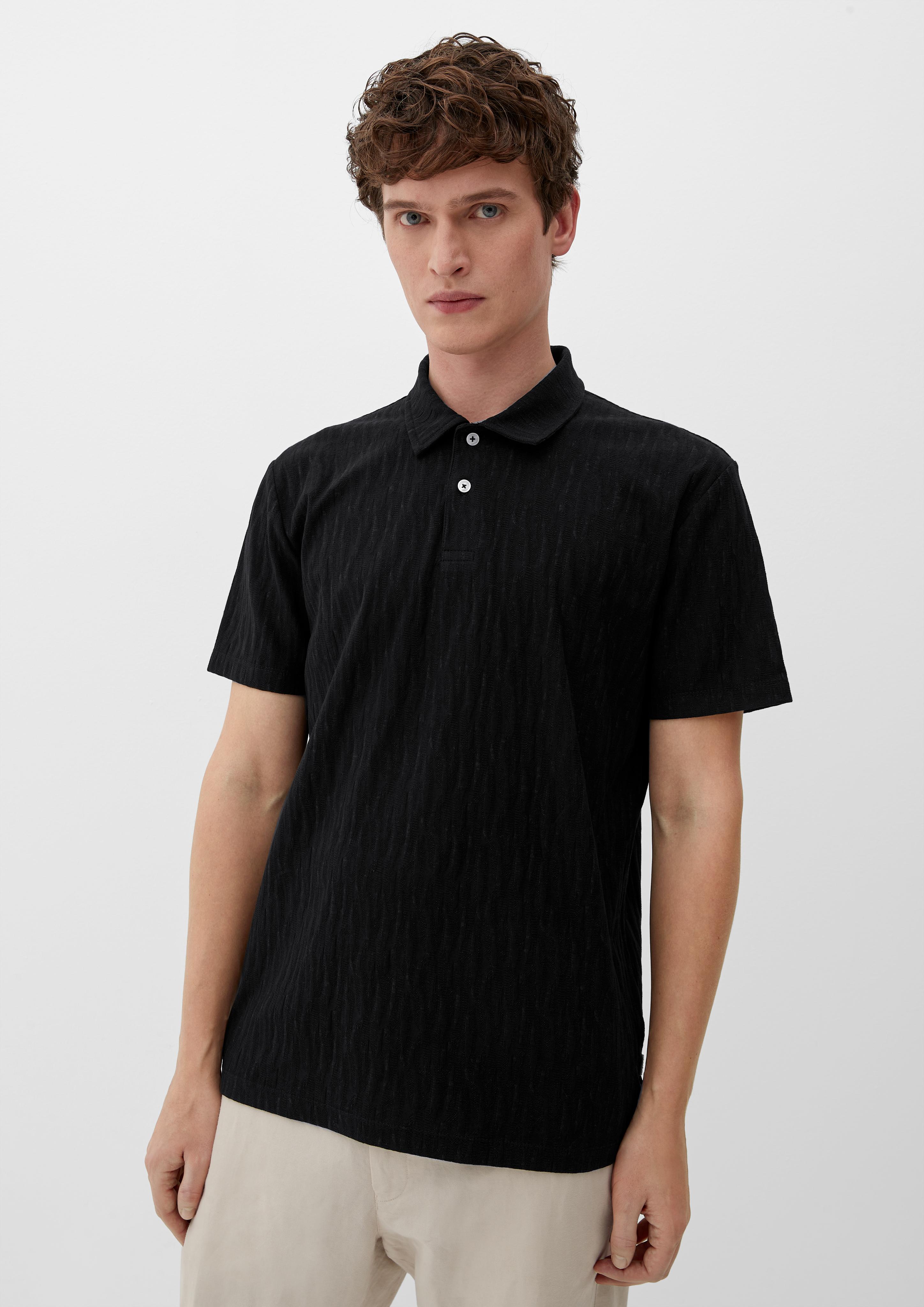Poloshirt mit Jacquard-Struktur  2129483-9999