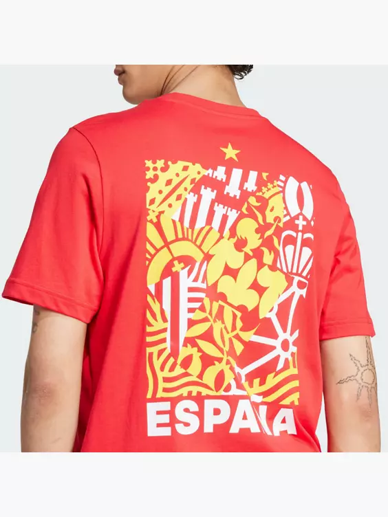 adidas Spanien Fußball Fan Graphic T-Shirt