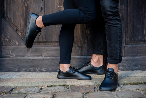 Ahinsa ~ Ananda Schnürschuh Vegan ~ Schwarz