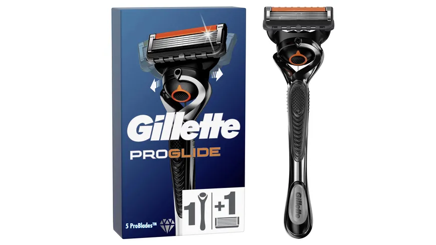 Gillette PROGLIDE Rasierer Flexball  mit 1ner Klinge