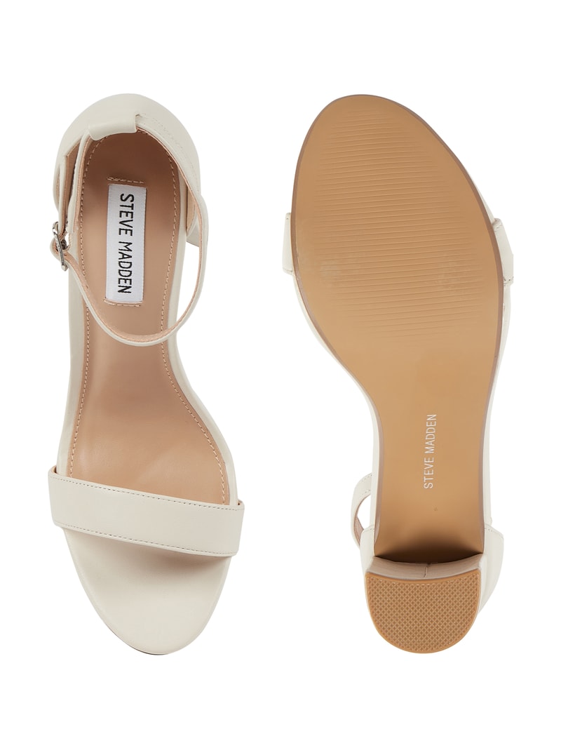 Sandalette aus Leder Modell 'Carrson' in offwhite