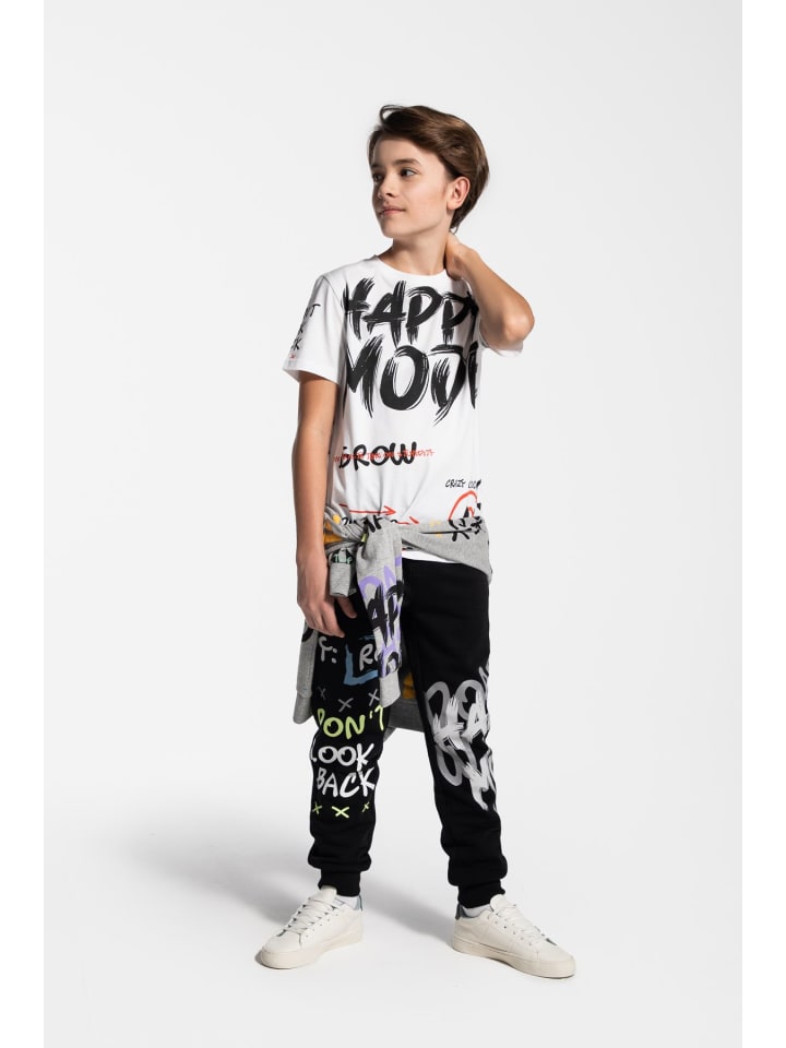 Coccodrillo T-Shirt mit kurzen Ärmeln in weiß günstig kaufen
