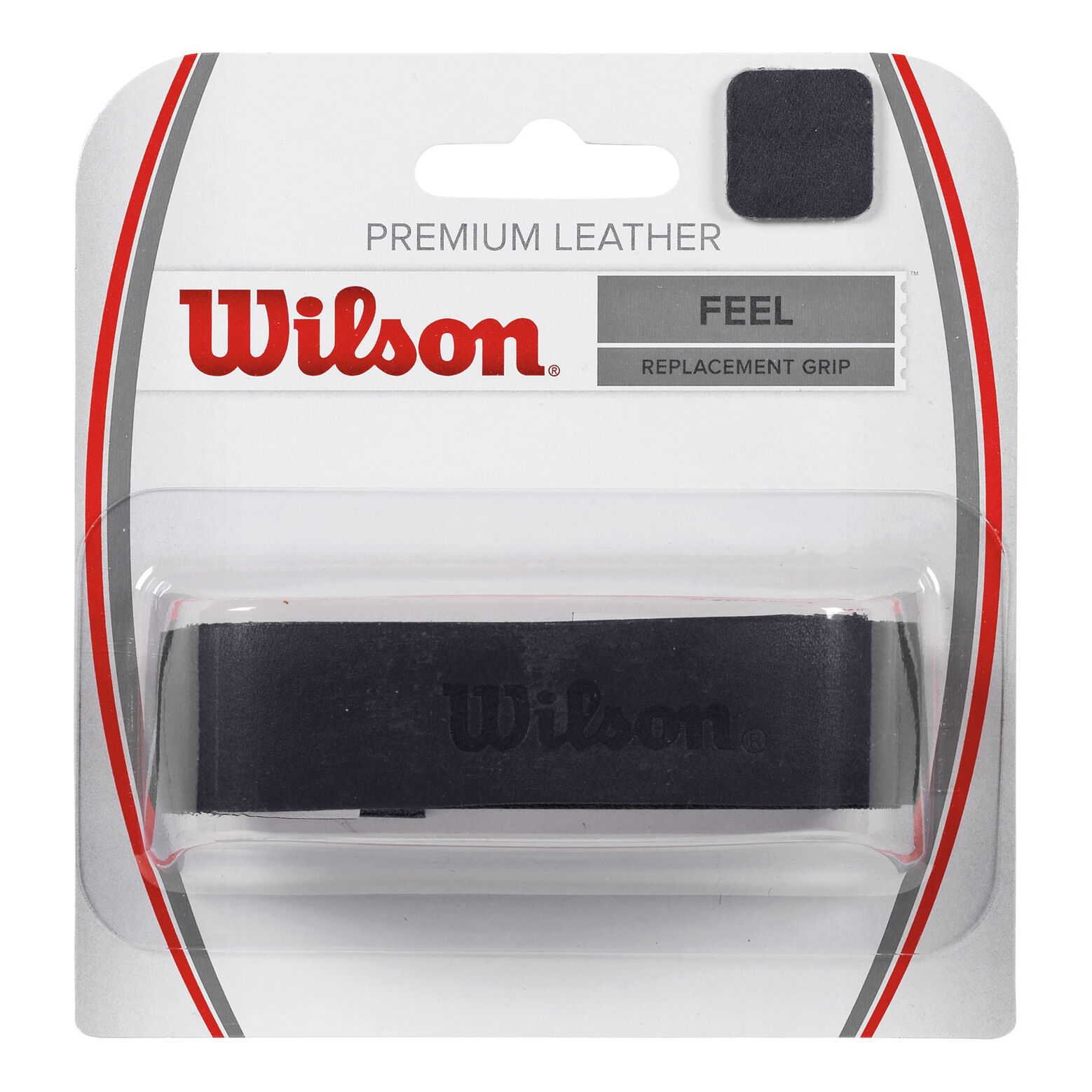 Premium Leather Replacement Grip 1er Pack - Schwarz