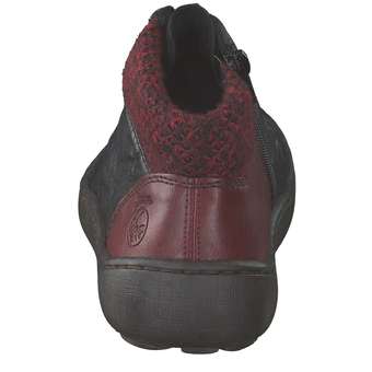 Rieker Schnürstiefelette in schwarz