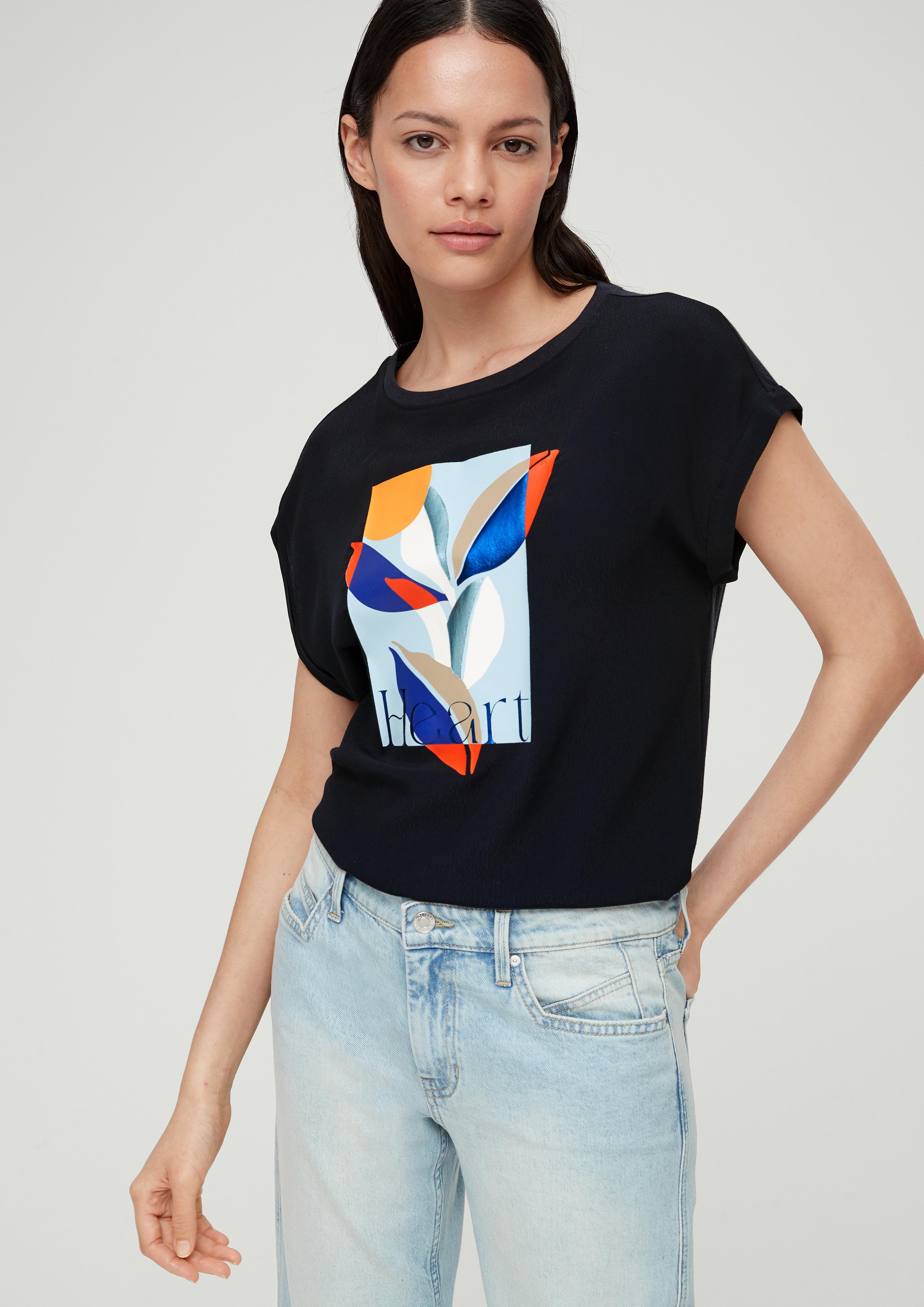 T-Shirt mit Frontprint  2133400-59D0