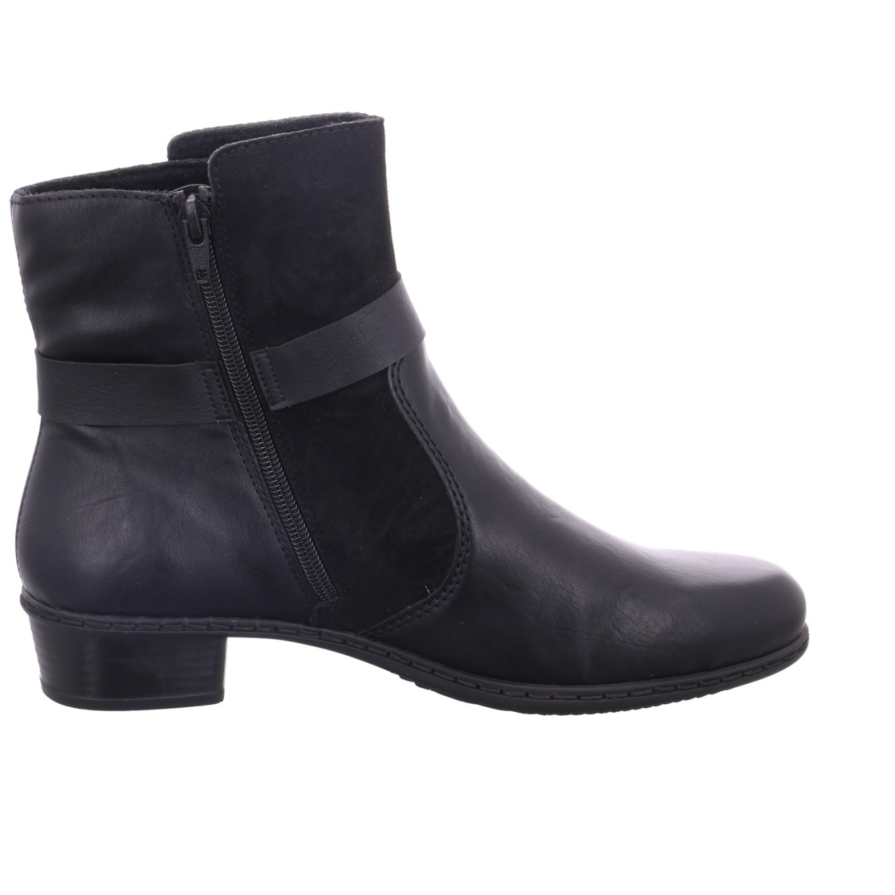 RIEKER Stiefeletten schwarz