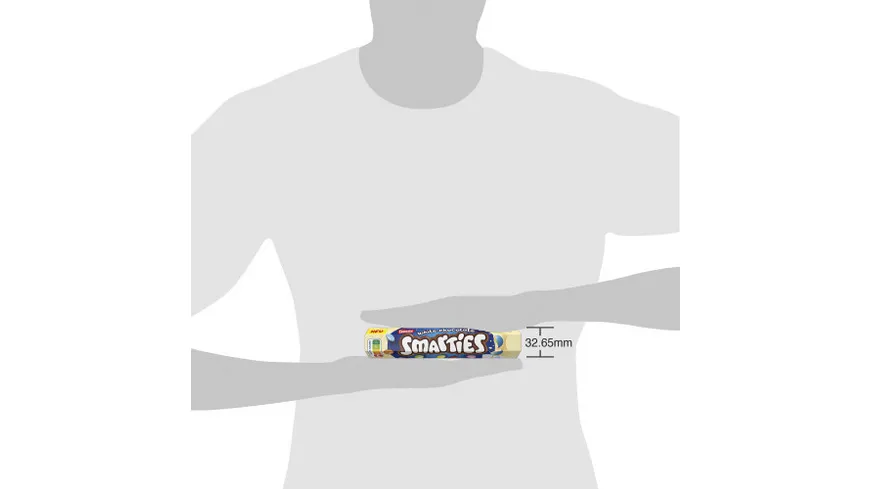 Nestlé Smarties White Riesenrolle 120 g