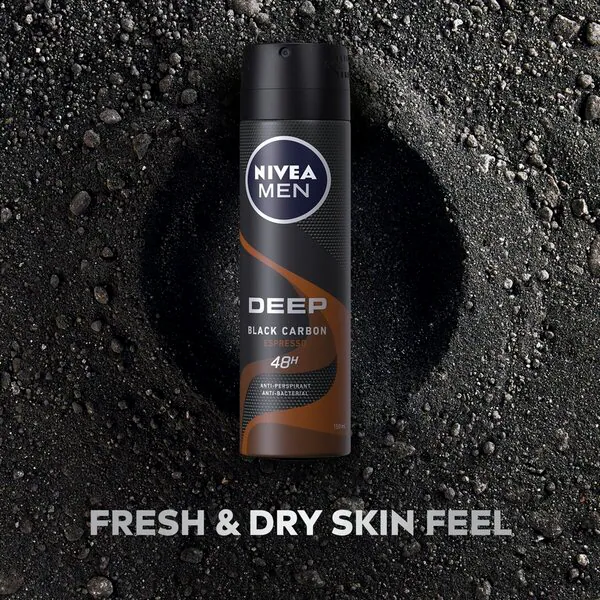 NIVEA Men Deep Espresso izzadásgátló spray 150ml