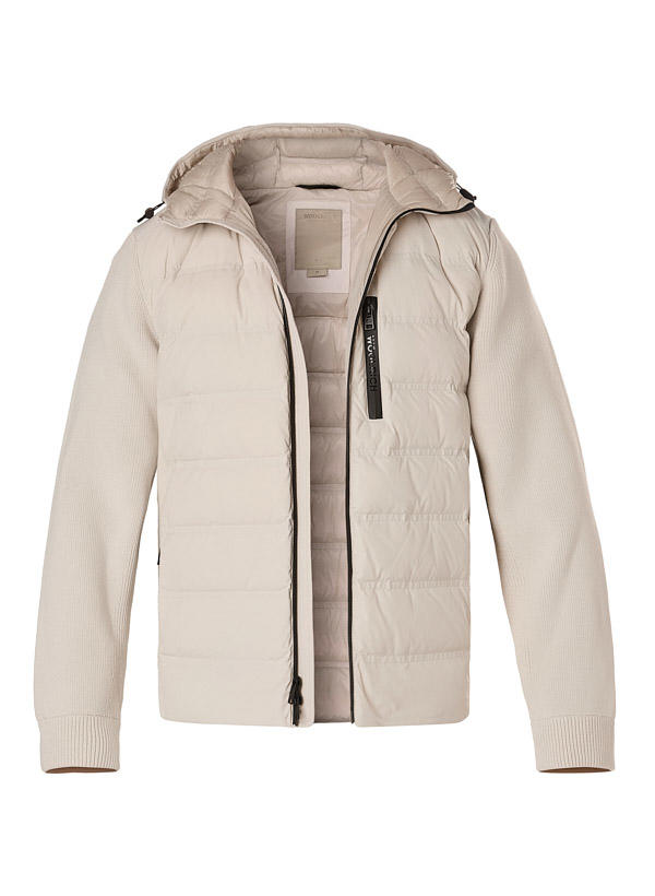 WOOLRICH, Daunenjacke, Mikrofaser, sand