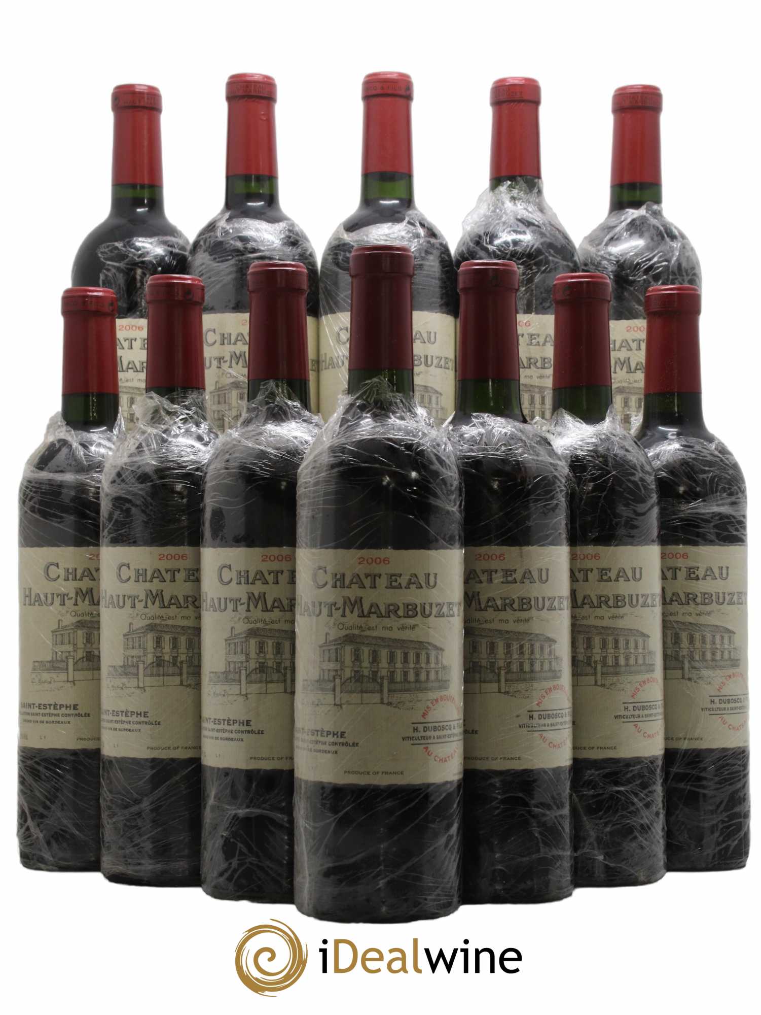 Château Haut Marbuzet  2006 - Lot de 12 Bouteilles