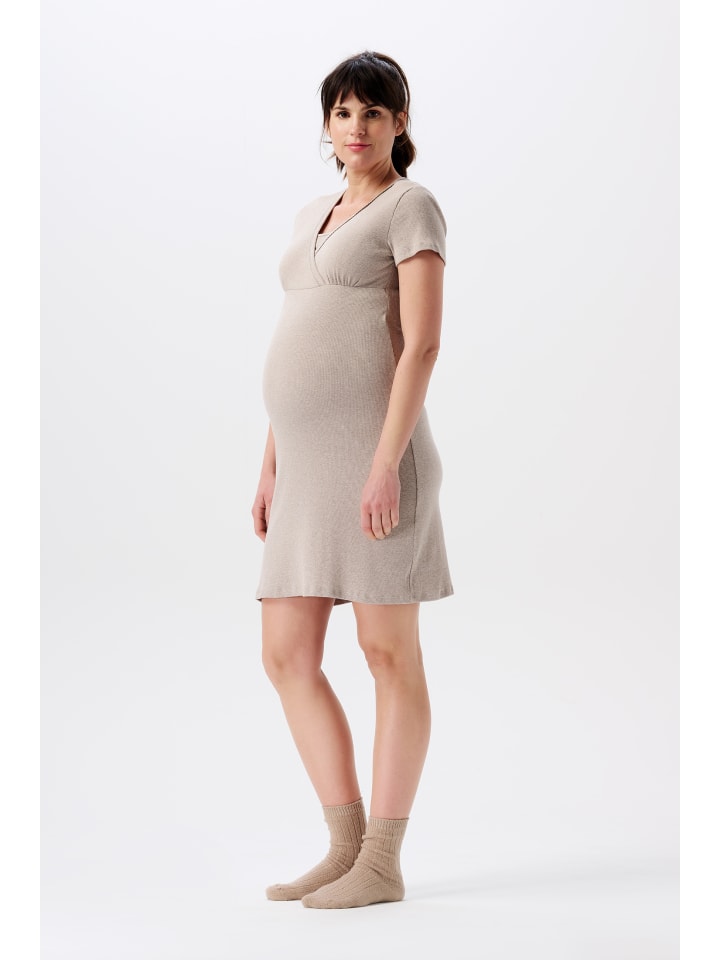 Noppies Still-Nachtkleid Tami in Taupe Melange günstig kaufen