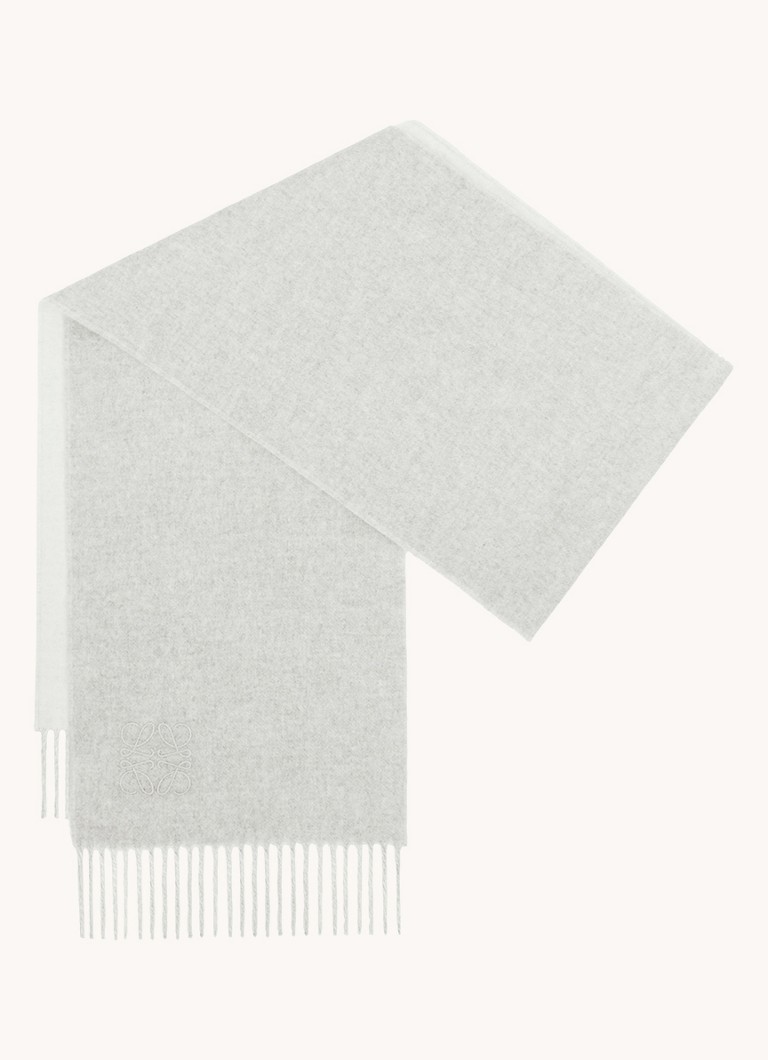 Eșarfă LOEWE Anagram din amestec de cașmir, 180 x 30 cm.