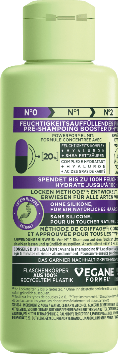 Pre-Shampoo Locken Methode Feuchtigkeit, 200 ml