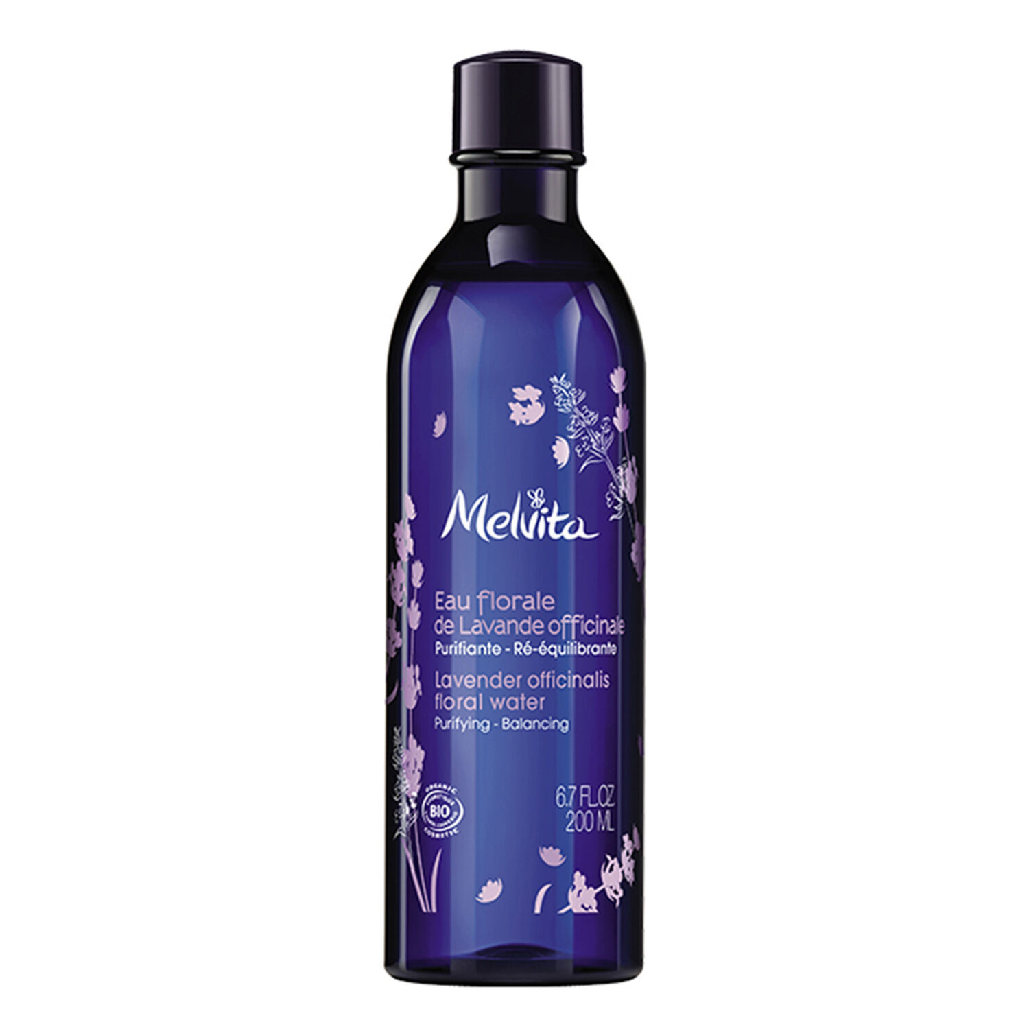 Melvita Eau Florale de Lavande Bio Purifiante & Rééquilibrante Flacon 200 ml