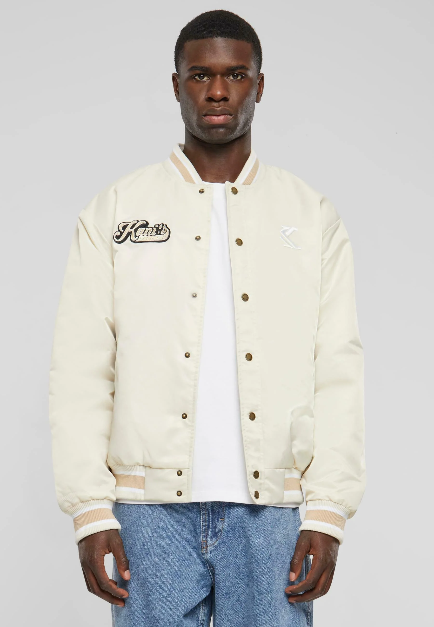 Karl Kani OG DINER BOWLING - Chaquetas bomber