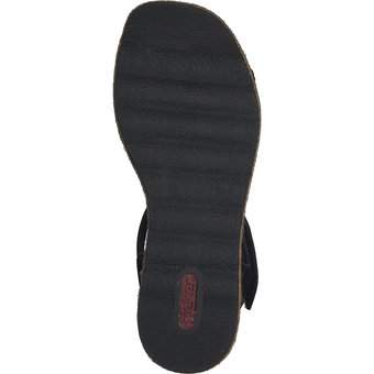 Rieker Sandale in schwarz