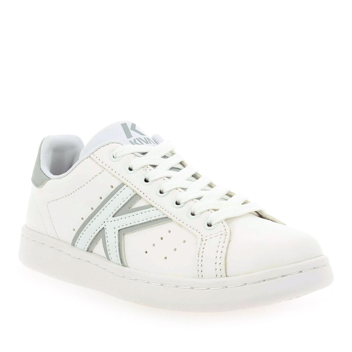 Kiva  COURT - blanc argent