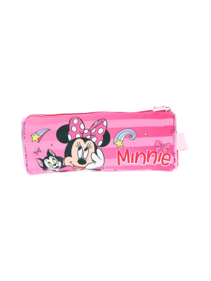 MINNIE MOUSE „Deluxe“ Etui – Die ideale Federtasche für Mädchen in Blau günstig kaufen 23 cm