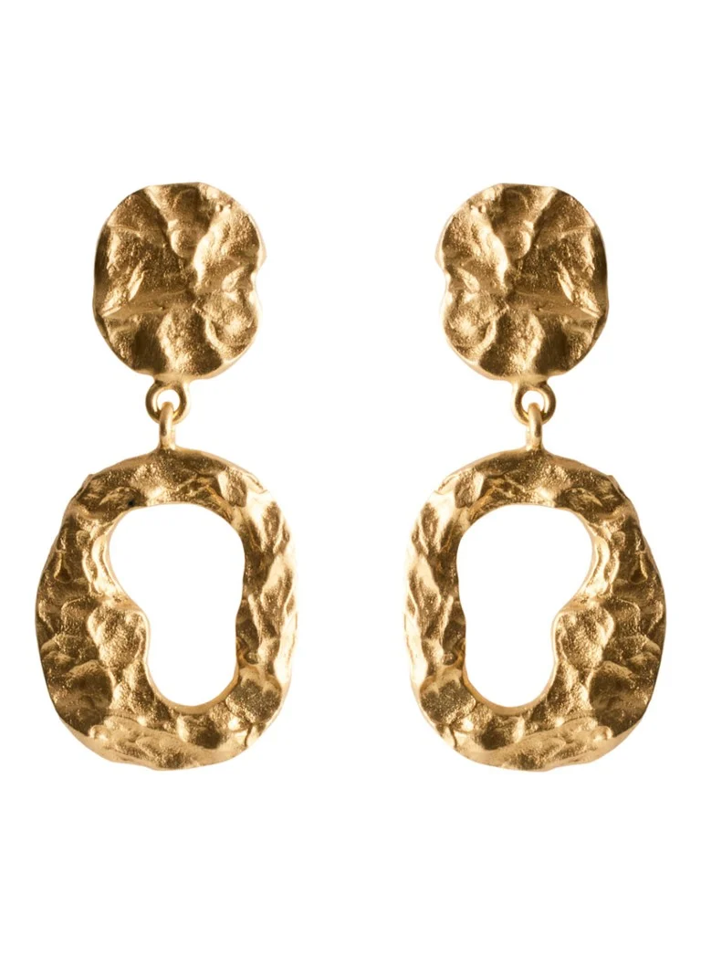 Pernille Corydon Cloud gold-plated stud earrings