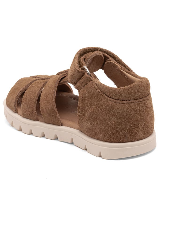 bisgaard Leder-Halbsandalen in Braun günstig kaufen