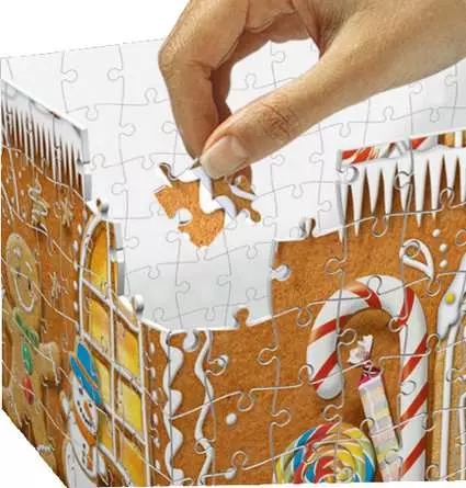 Ravensburger Lebkuchenhaus bei Nacht