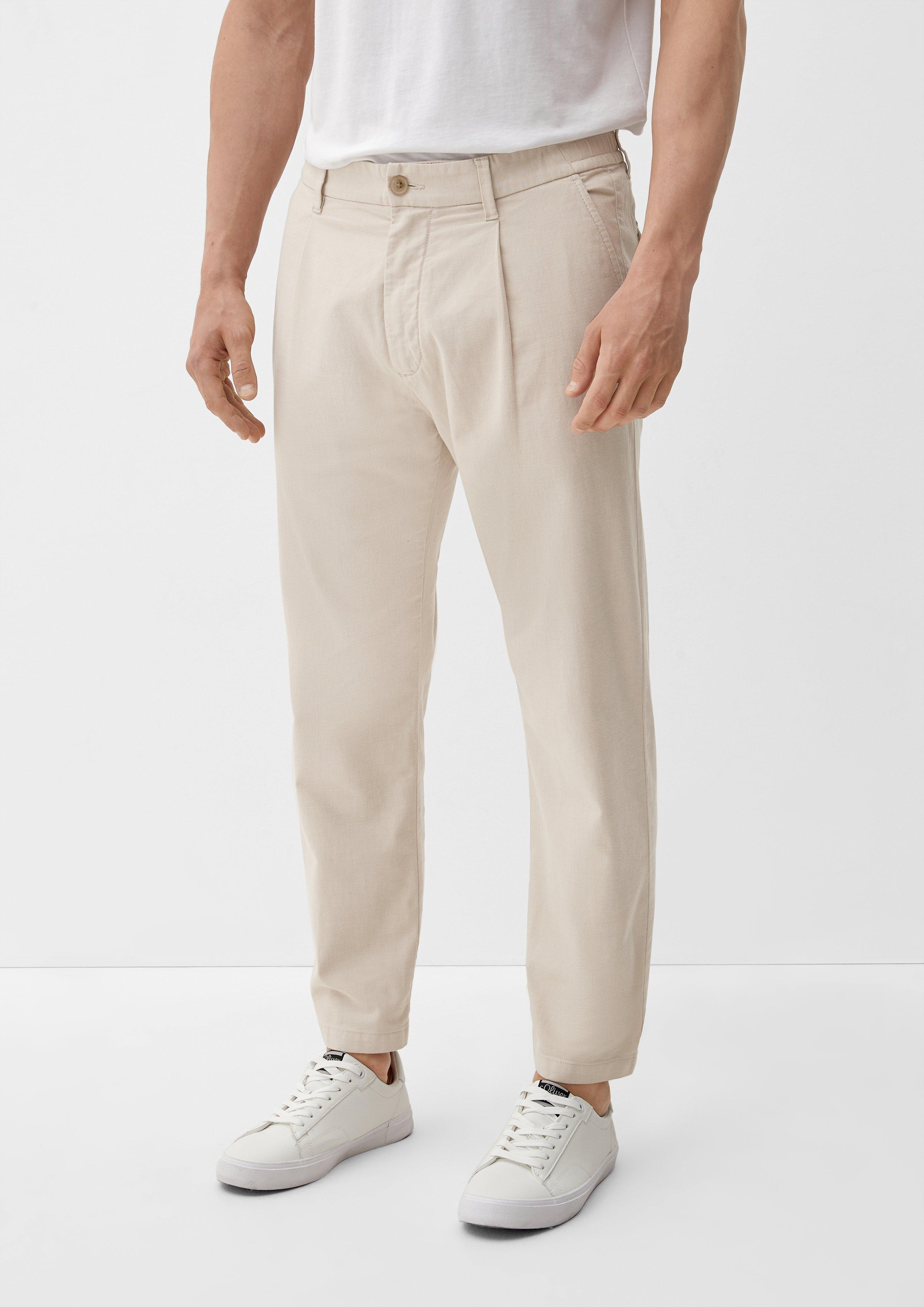 Relaxed: Stoffhose mit geradem Bein  2128965-84K4